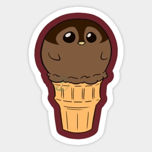 Penguinscoops Sticker